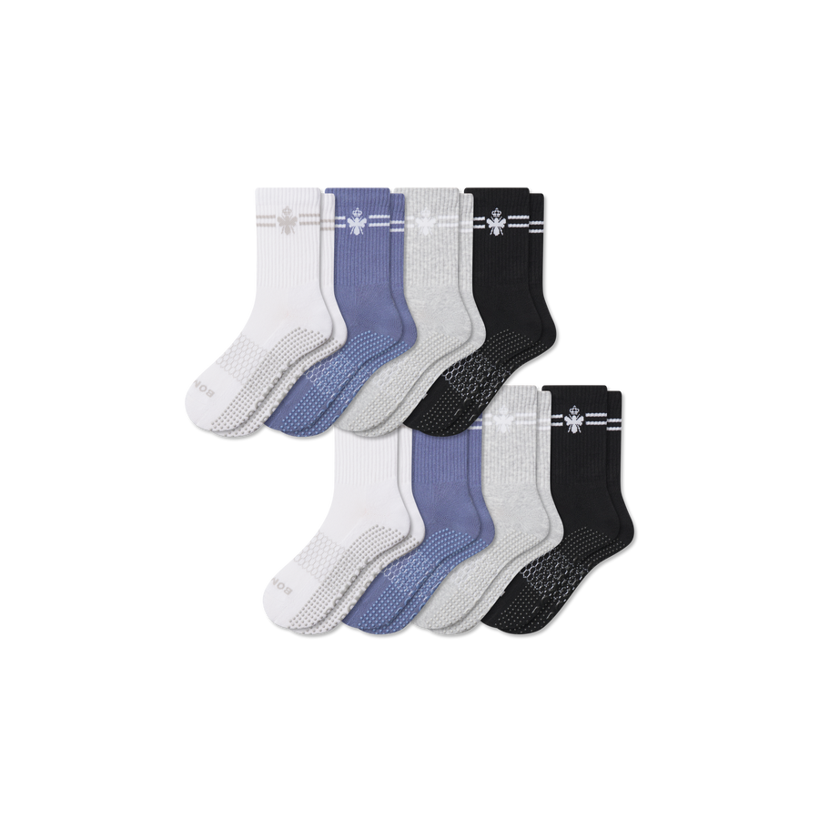 Men's Gripper Half Calf Sock 8-Pack - Trail Recovery Comfort