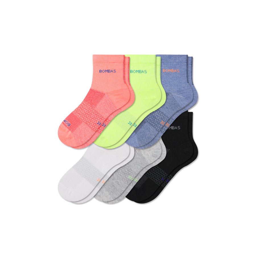 Men's UltraLite Sport Quarter Sock 6-Pack - Outdoor Studio Move
