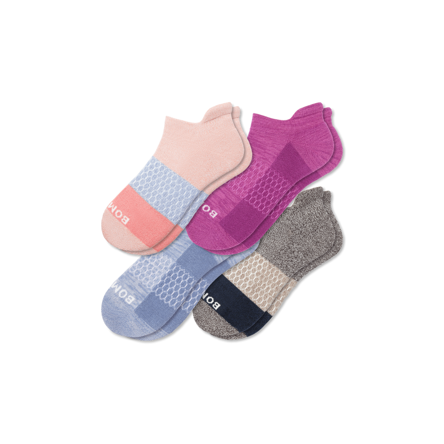 Women's Ankle Sock 4-Pack - Light Office Rotation