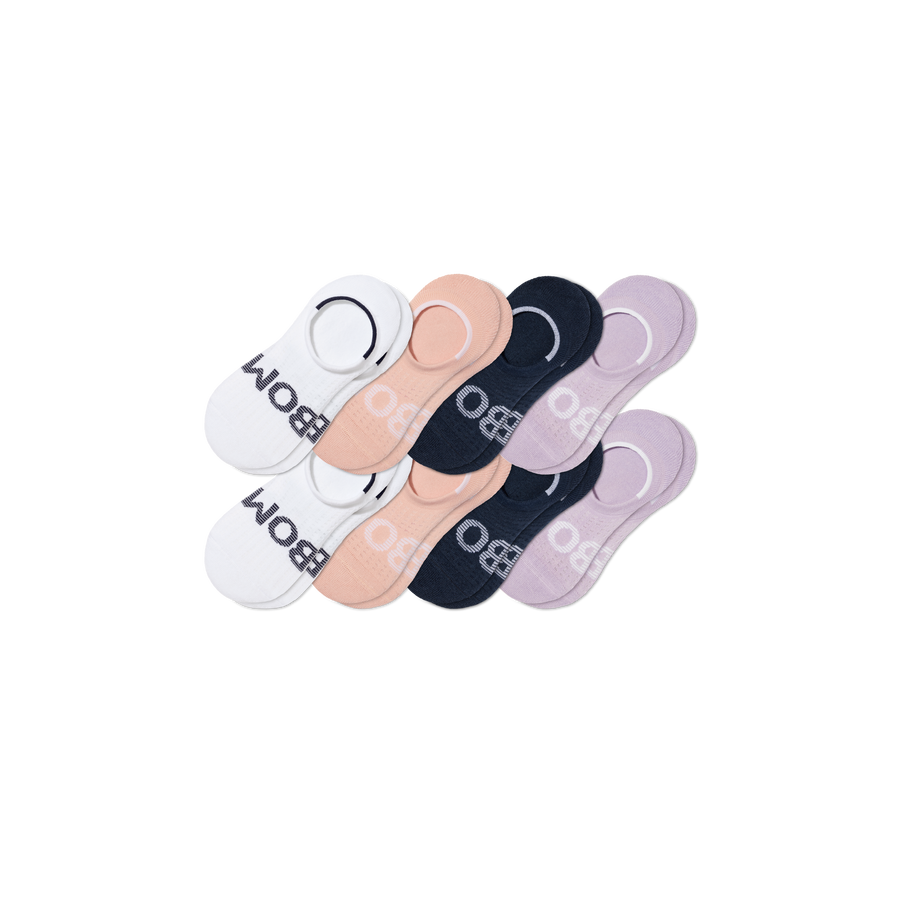 Women's All Sport Cushioned No Show Sock 8-Pack - Weekend Recovery Step