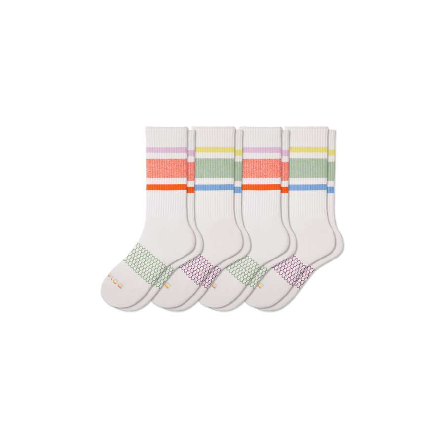 Pride Calf Sock 4-Pack - Classic Crew Rotation