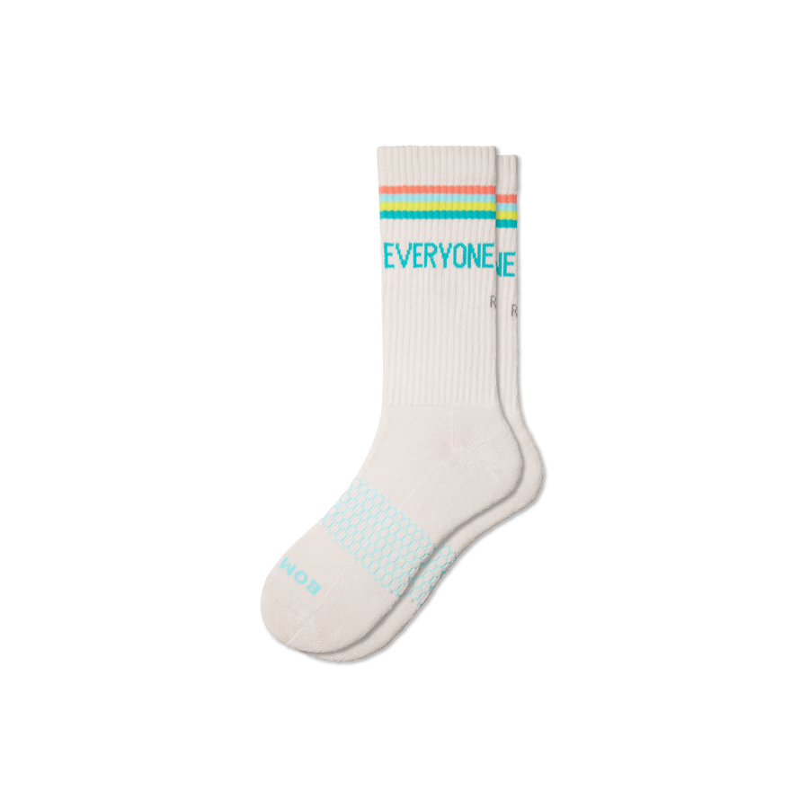 Bombas x Ruth Ellis Center Pride Calf Socks - Comfort Travel Wear