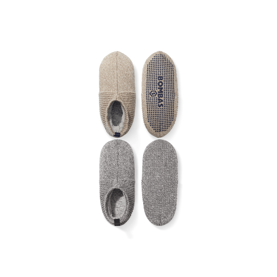 Women's Gripper Slipper 2-Pack - Plush Off Day Wear