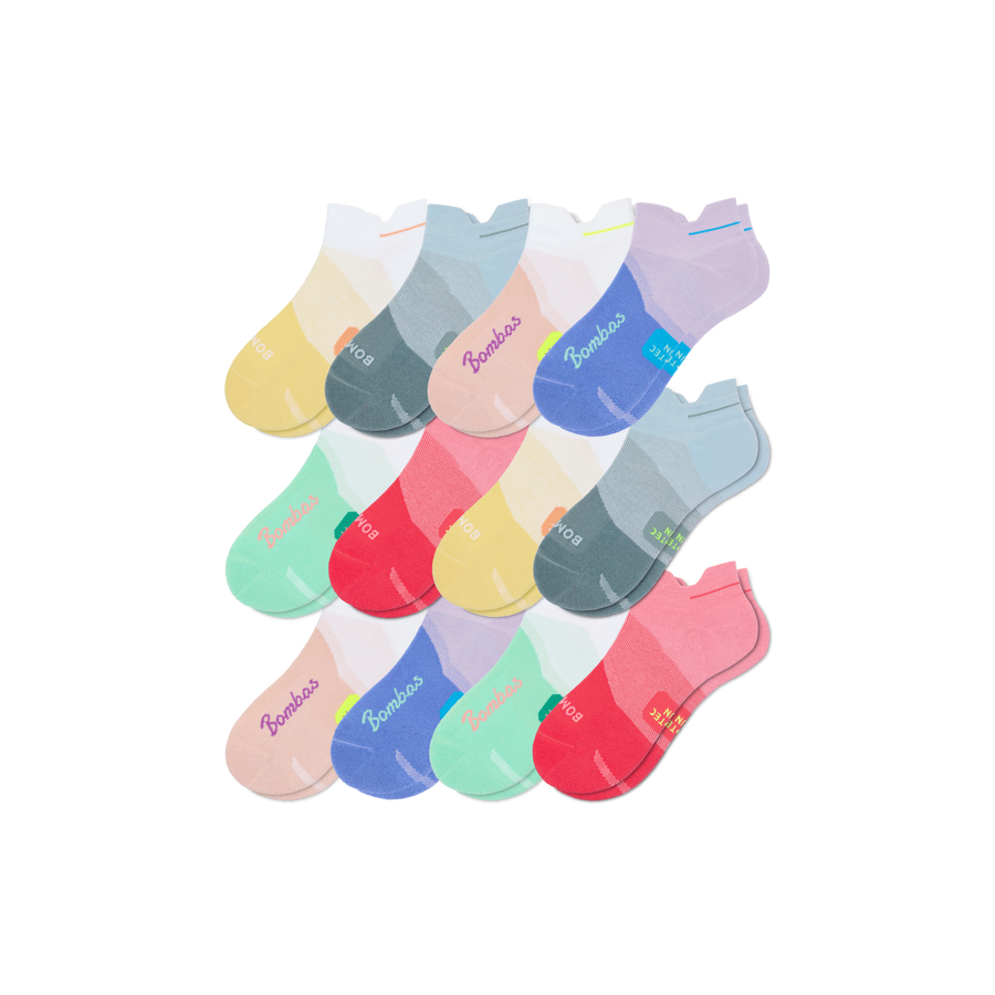 Women's Run Ankle Sock 12-Pack - Everyday Crew Wear