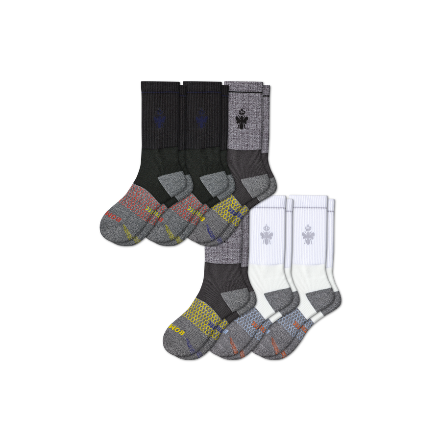 Men's Performance Targeted Compression Calf Sock 6-Pack - Performance Recovery Move