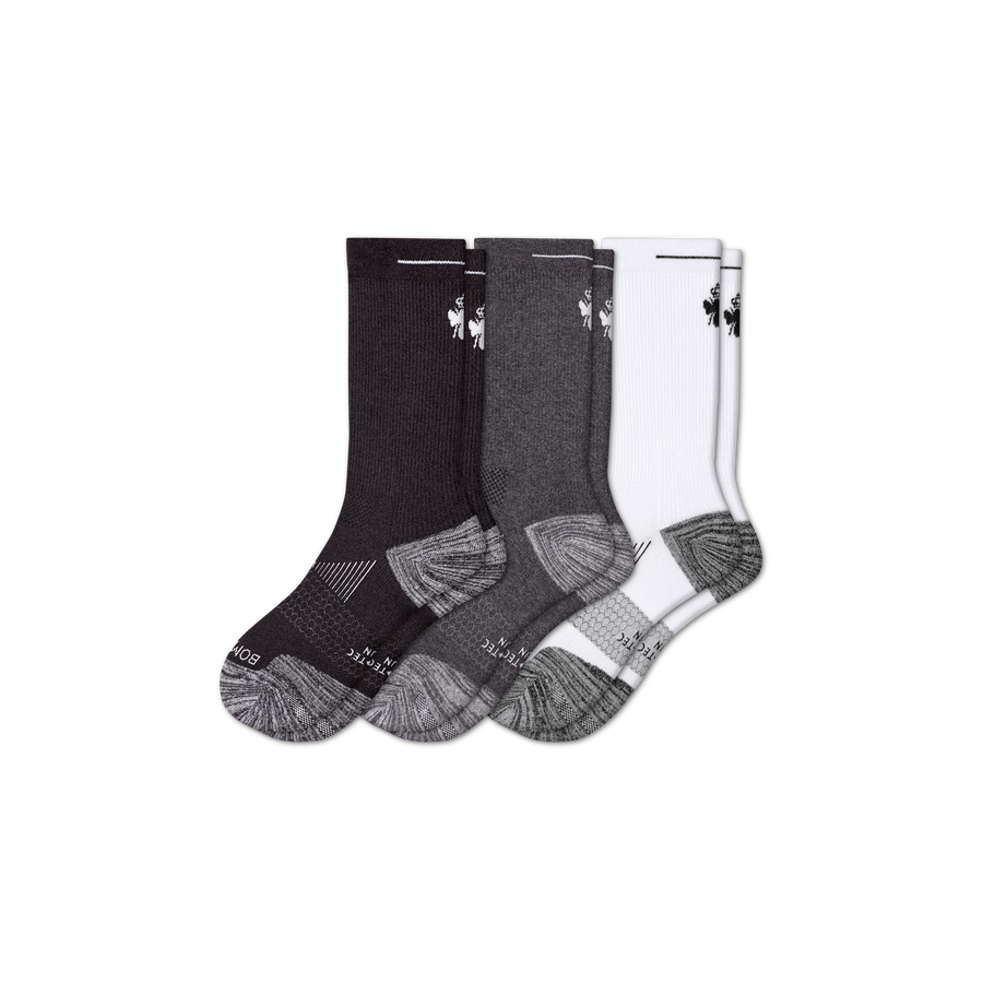 Men's Run Calf Sock 3-Pack - Smooth No Show Rotation