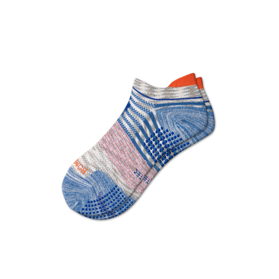 Men's Performance Gripper Ankle Sock - Studio Travel Step