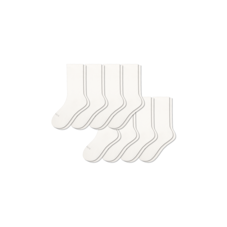 Youth Lightweight Calf Sock 8-Pack - Smooth Shift Support